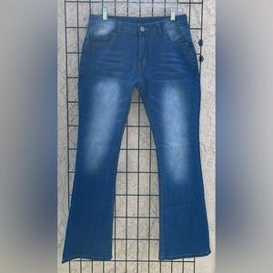 J.Jeans flare dark blue jeans women’s size large